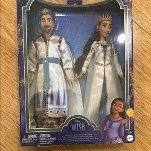 Disney Wish Doll Set - Blue and White